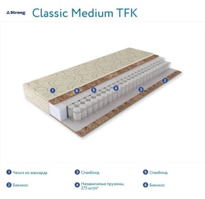 Матрас ортопедический Classic Medium TFK 180 x 200