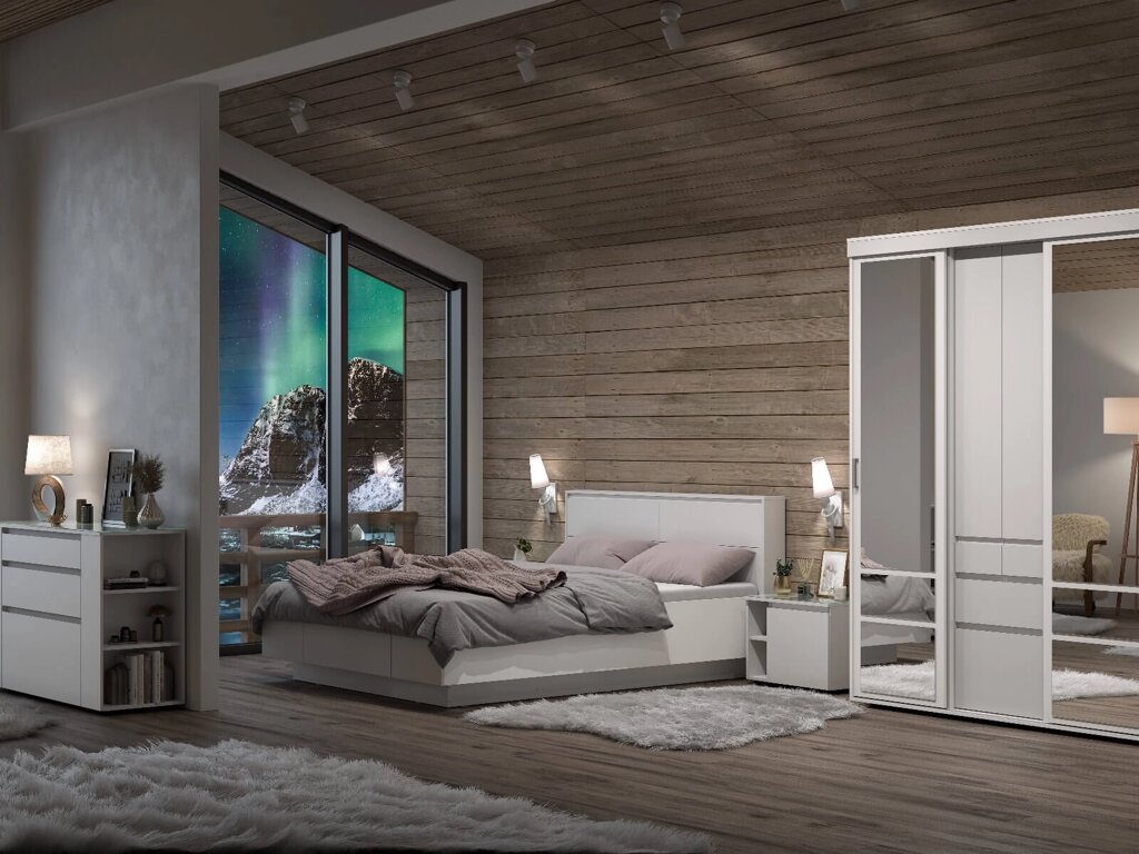 Модульная спальня Одри СТМ от компании Мебель Дом 24 - фото 1