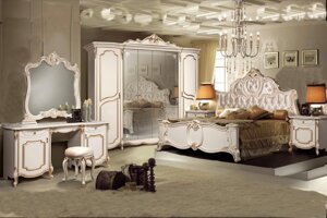 Спальня в классическом стиле Лорена 6Д - 180 жемчуг