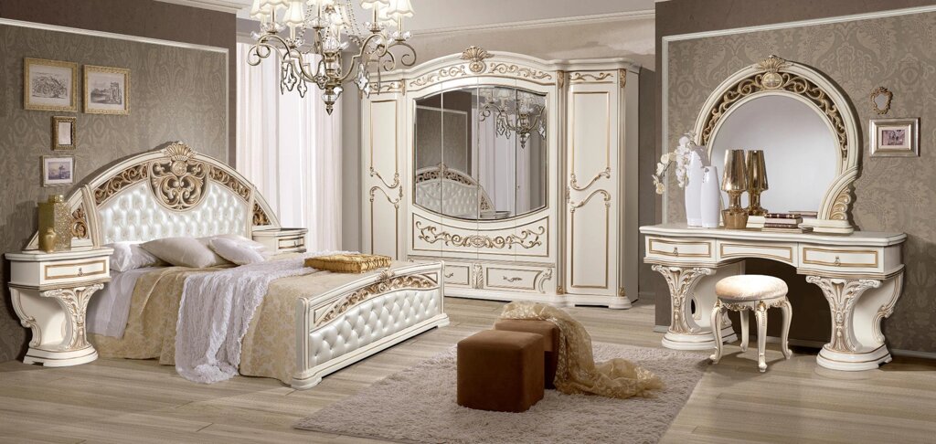 Спальня "Флоренция" 6Д - 180 от компании Мебель Дом 24 - фото 1