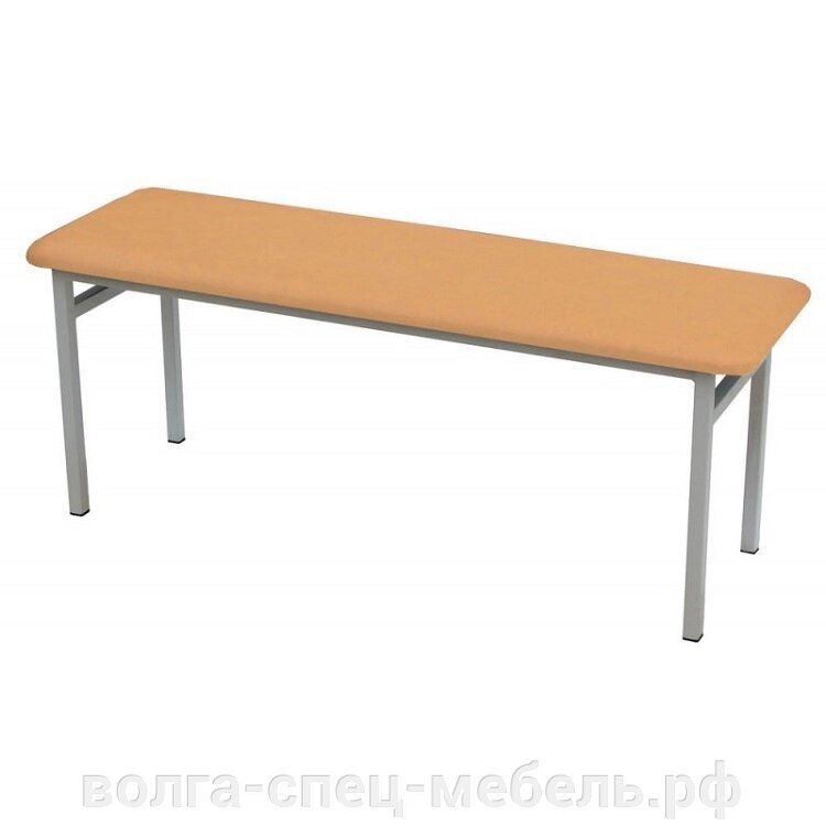 Банкетка-скамейка с мягким сидением 120см., с другими размерам в описании от компании Волга-Спец-Мебель - фото 1