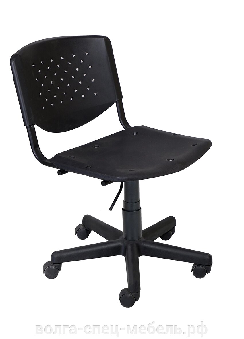Кресло компьютерное в офис для персонала конференций Дези-пластик от компании Волга-Спец-Мебель - фото 1