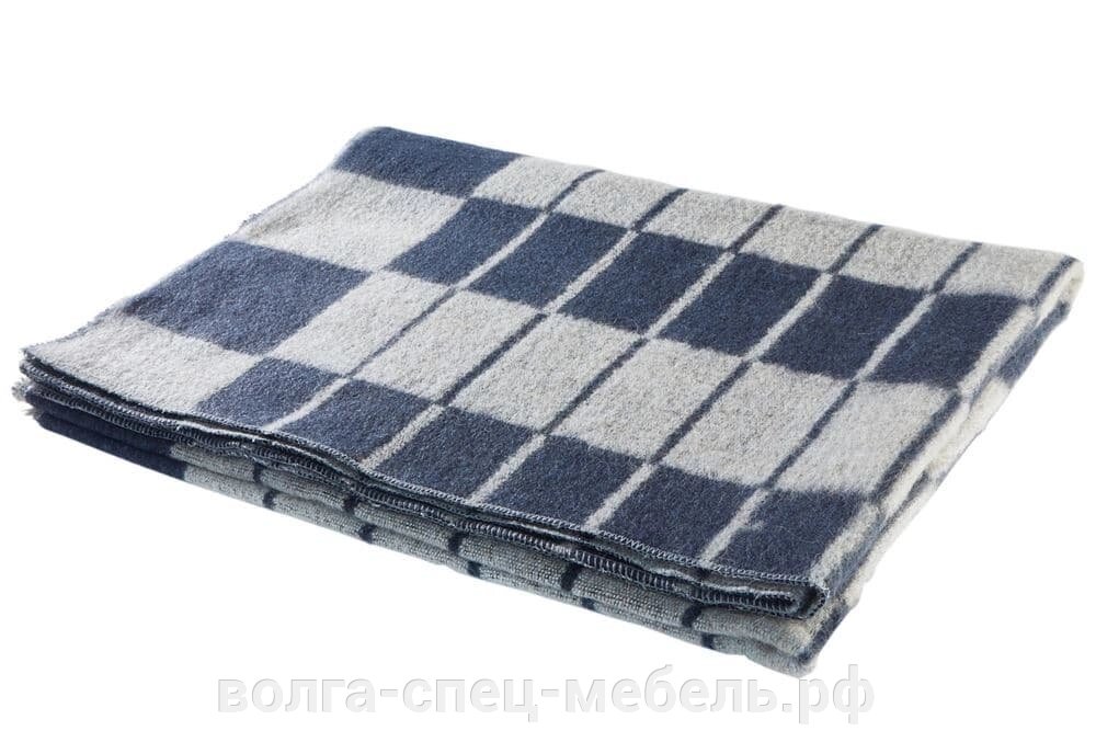 Одеяло полушерстяное клетка плотность 400 гр/м2. М от компании Волга-Спец-Мебель - фото 1