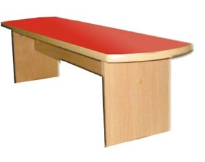 Скамейка детская ЛДСП 110см (мебель для детского сада))