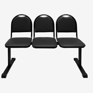Секция стульев на раме Стандарт 3-х местная
