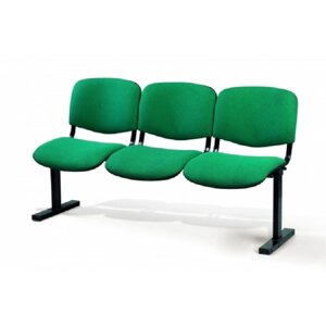 Секция стульев ИЗО трёхместная на раме для посетителей, конференций.