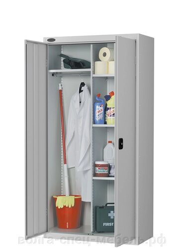 Шкаф для хозяйственного/уборочного инвентаря или для индивидуального хранения ШМУ 22-800, 80х50х185см.