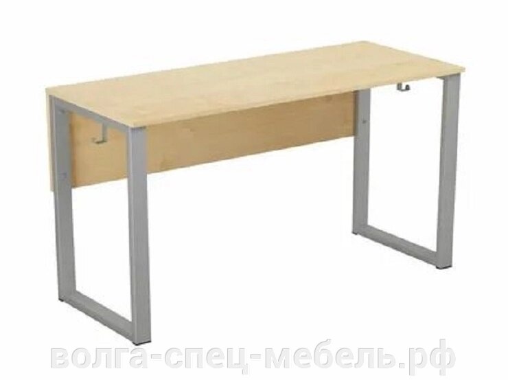 Стол аудиторный на квадратных балках с царгой 120х50см от компании Волга-Спец-Мебель - фото 1