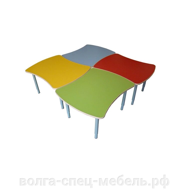 Стол детский эргономичный для детского сада от компании Волга-Спец-Мебель - фото 1