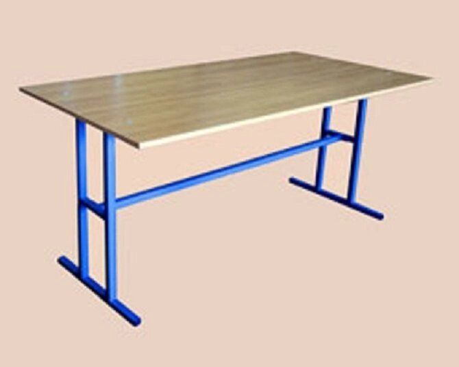 Стол для кафе, столовой обеденный/универсал 120х70см.\столешница с пластиком\ от компании Волга-Спец-Мебель - фото 1