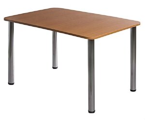 Стол обеденный для кафе, столовой на 4-х опорах, столешница с пластиком 120х80,и другие размеры\