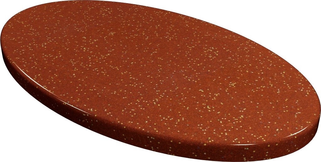 Столешница Дуолит из искусственного камня Блёстки от компании Волга-Спец-Мебель - фото 1