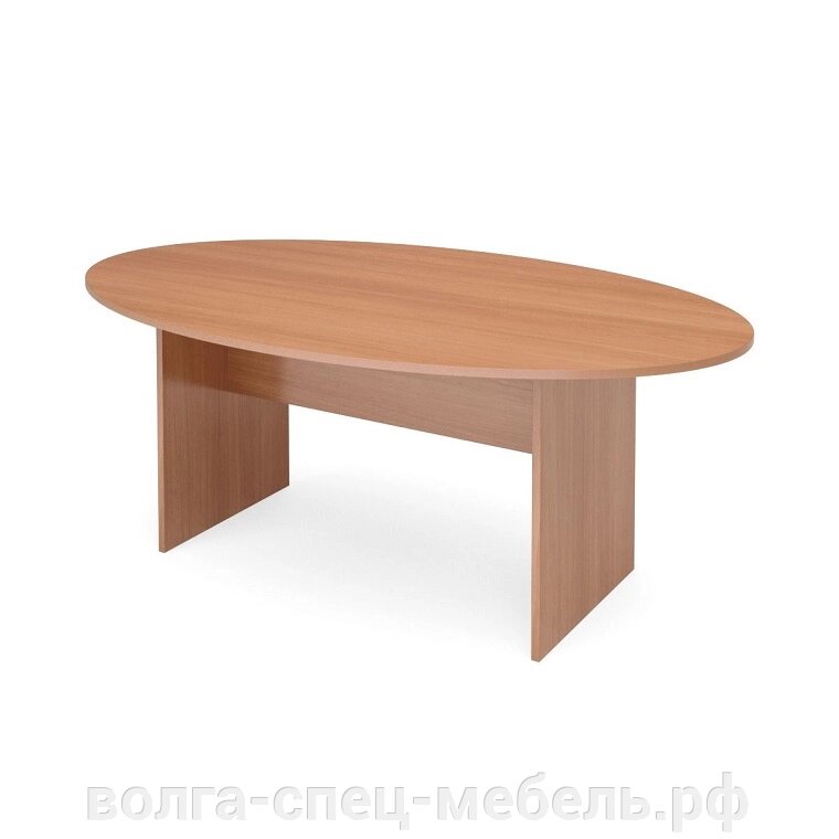 Столы для переговоров, заседаний овальный от компании Волга-Спец-Мебель - фото 1