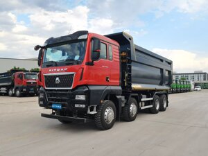 Самосвал SITRAK C7H MAX 8x4 ( ZZ3316V306ME ) / 6.5*2.3*1.5+0.5 / 23-30 м3 / прямой / R 22.5