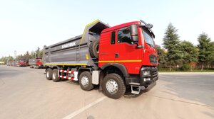 Самосвал HOWO T5G 8x4 ( ZZ3317V386GE1 ) / 7.1*2.3*1.5+0.3 / 24-29 м3 / наклон / п. ч. 5.26 / Shandong