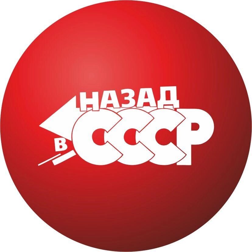 Значки : Значок назад в СССР - фото