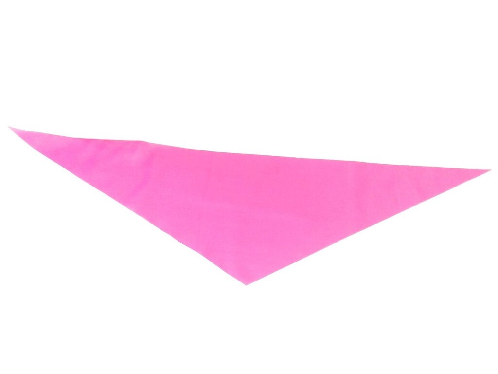Пионерский галстук розовый детский и взрослый от компании Интернет-магазин "Атрибуты" - фото 1