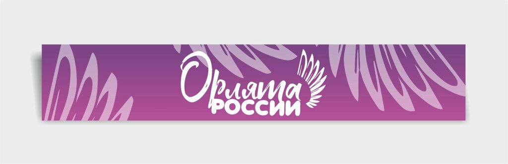 Растяжка с символикой Орлята России от компании Интернет-магазин "Атрибуты" - фото 1