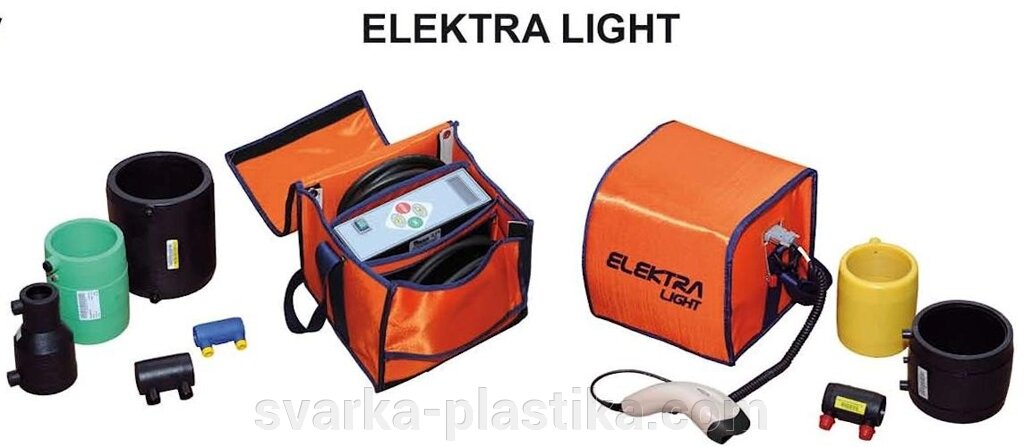Аппарат для электромуфтовой сварки полимерных труб Ritmo ELEKTRA LIGHT от компании Сварка пластика - фото 1