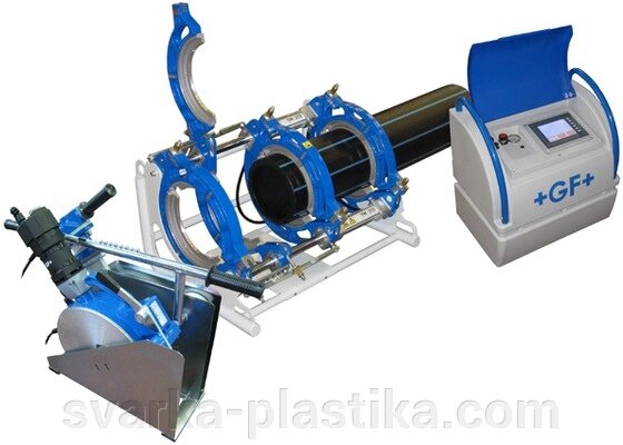 Аппарат для стыковой сварки пластиковых труб (ПЭ, ПП) ТМ 160 СNC от компании Сварка пластика - фото 1
