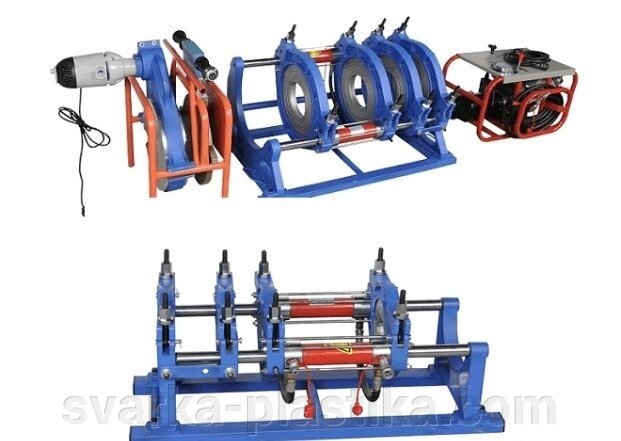 Гидравлический аппарат для сварки труб HDC63-160-4 от компании Сварка пластика - фото 1