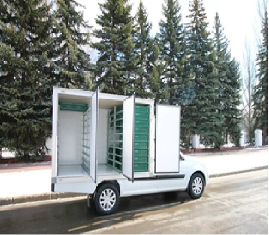 Автомобиль PRIMA «Хлебный фургон» на базе LADA GRANTA грузоподъёмность до 900 кг от компании ООО Дайзен - фото 1