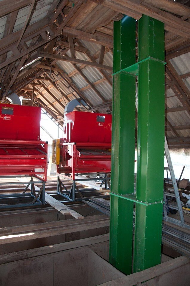 Нория зерновая (зерновой элеватор) производительностью 25(50,100) т/час от компании ООО Дайзен - фото 1