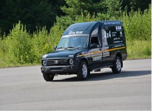 Автомобиль KUB «Промтоварный фургон» на базе Niva 4x4