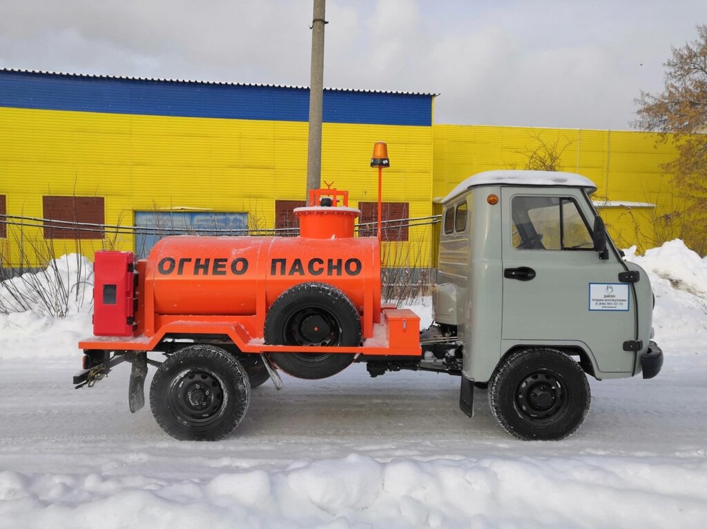 Топливозаправщик УАЗ 36223, 1 секция (1500 л.) от компании ООО Дайзен - фото 1