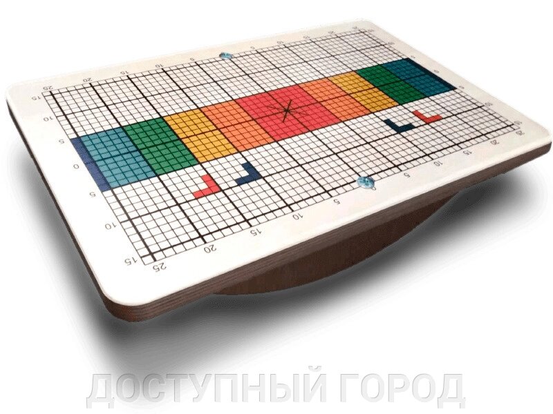 Доска Бильгоу для мозжечковой стимуляции от компании ДОСТУПНЫЙ ГОРОД - фото 1