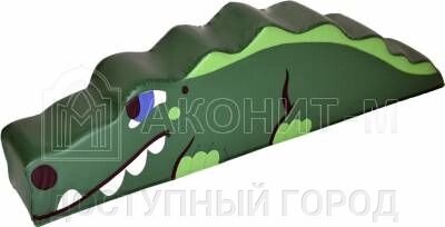 Игровой модуль "Крокодил" от компании ДОСТУПНЫЙ ГОРОД - фото 1