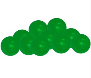 Шарики для сухого бассейна цвет зеленый диаметр 7,5см, в коробке 320 шт.