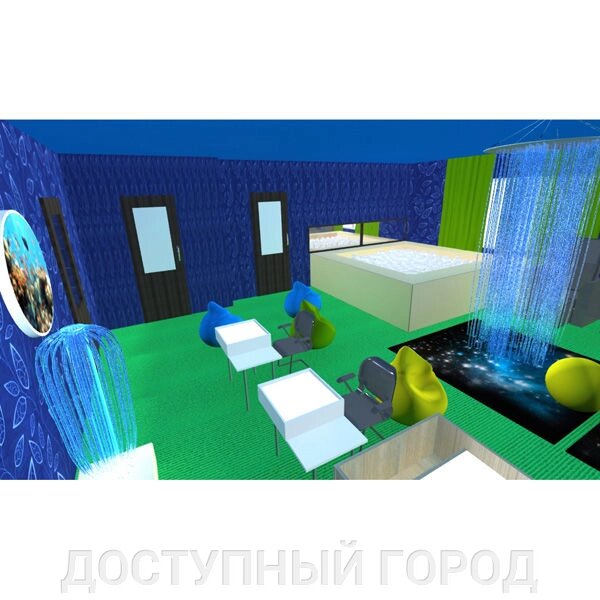 Сенсорная комната 30 м. кв. от компании ДОСТУПНЫЙ ГОРОД - фото 1
