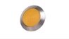 Тактильный индикатор (Конус) с желтой PU вставкой без штифта. Размер 35*5. Сталь AISI 304 + Полеуретан от компании ДОСТУПНЫЙ ГОРОД - фото 1