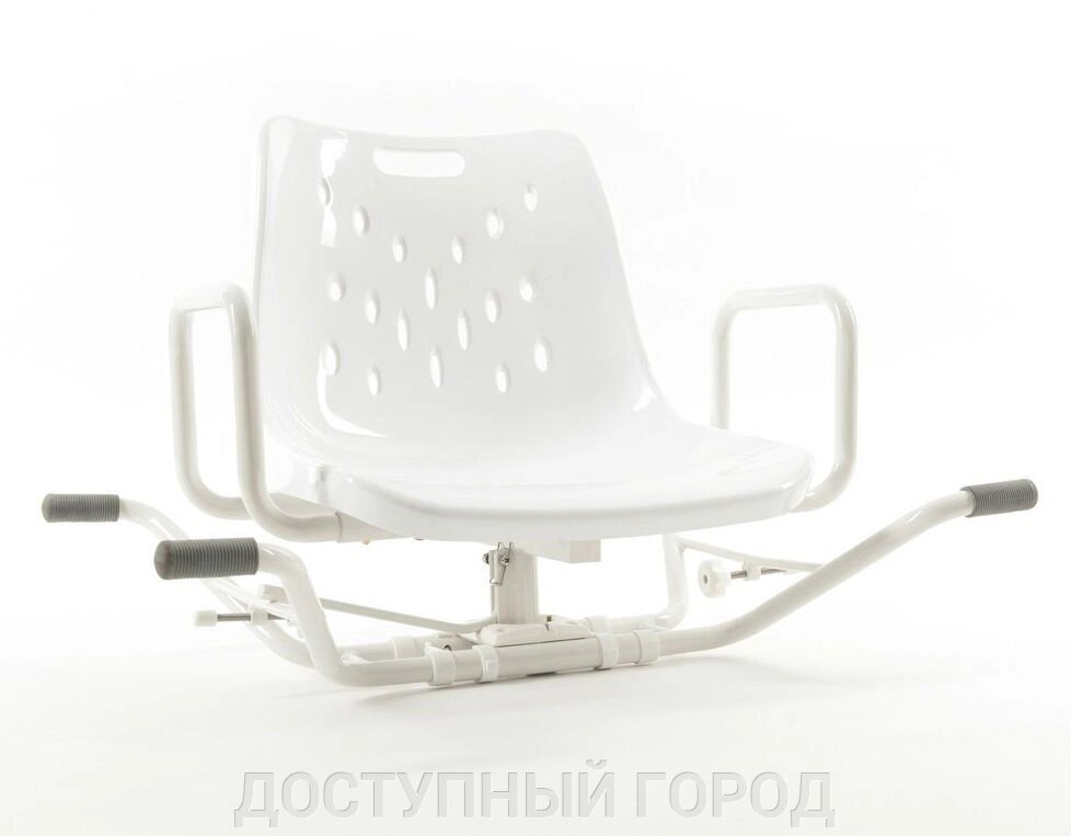 Вращающийся стульчик для ванной Magda от компании ДОСТУПНЫЙ ГОРОД - фото 1