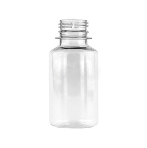 Бутылка ПЭТ, 0.1л (100мл) прозрачная 28мм
