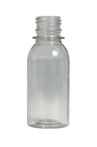 Бутылка ПЭТ, 0.2л (200мл) прозрачная, горловина 38мм