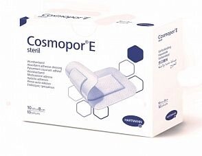 COSMOPOR E steril - Самоклеящиеся послеоперац. повязки: 10 х 8 см; 10 шт. от компании ООО Лидер - фото 1