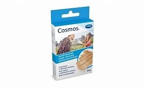 COSMOS water-resistant - Пластырь-пластинки, водоотталкивающий: 20 шт. 5 размеров от компании ООО Лидер - фото 1