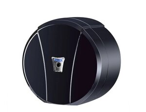Диспенсер для туалетной бумаги с центральной вытяжкой, черный (PALEX)