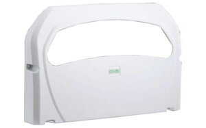 Диспенсер для туалетных покрытий, белый (пластик)(12шт/уп)