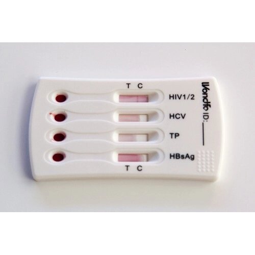 Экспресс-тест iSCREEN--МУЛЬТИИНФЕКЦИЯ (ВИЧ/ГЕП В / ГЕП С/ Сифилис) от компании ООО Лидер - фото 1