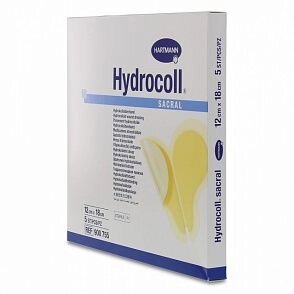 HYDROCOLL sacral - Гидрокол. повязки на область крестца: 12 х 18 см; 5 шт. от компании ООО Лидер - фото 1