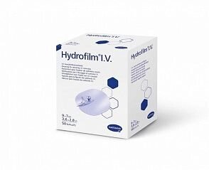 Hydrofilm IV - Самокл. повязки для фиксации катетеров из пленки 9 x 7 cм, 50шт. от компании ООО Лидер - фото 1