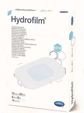 HYDROFILM - Пленочные повязки: 15 х 20 см; 10 шт. от компании ООО Лидер - фото 1