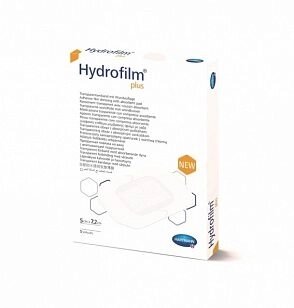 HYDROFILM plus - Пленочные повязки с впит. подушечкой: 5 х 7,2см; 5 шт. от компании ООО Лидер - фото 1