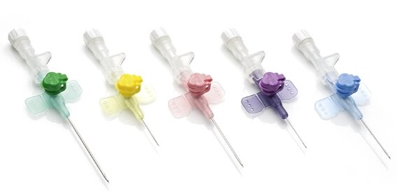 Канюли внутривенные одноразовые стерильные периф. TRO-VENOCATH plus 24G с инъекционным портом от компании ООО Лидер - фото 1