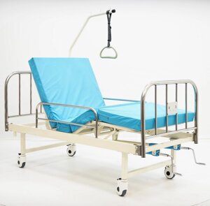 Кровать медицинская функциональная MET DM-300 со штангой для подтягивания