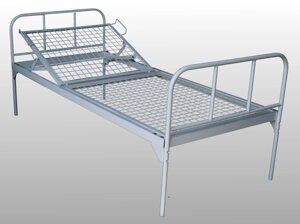 Кровать общебольничная с регулируемым подголовником МСК - 111