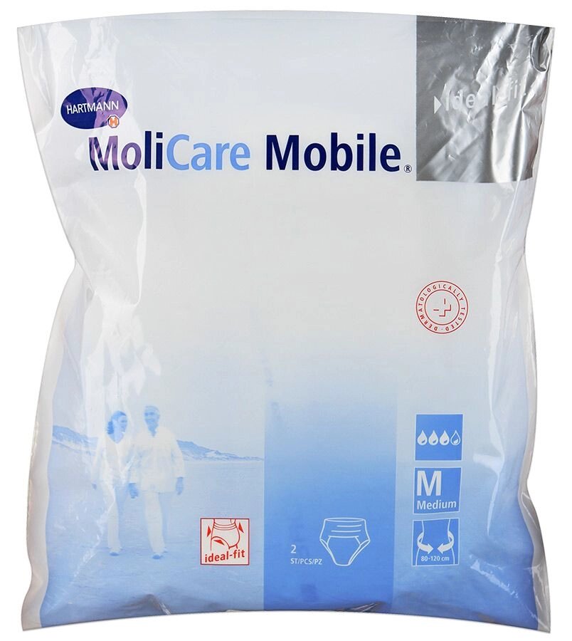 MoliCare Mobile - Моликар Мобайл - Впитывающие трусы, pазмер M, 2 шт. от компании ООО Лидер - фото 1